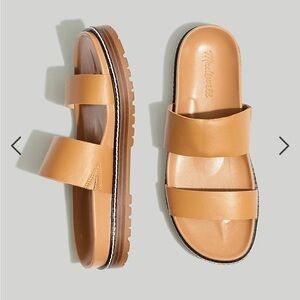 Madewell Tan Leather Sandals